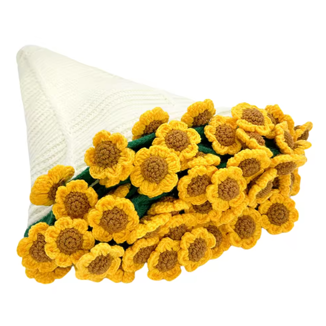 Rose Crochet Bouquet Blanket